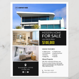 Onroerend goed te koop Custom Flyer