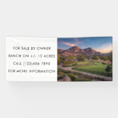 Onroerend goed te koop door eigenaar Aangepaste fo Spandoek (Horizontaal)