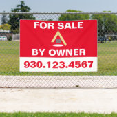 Onroerend goed te koop door eigenaar spandoek (Insitu)