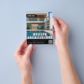 Onroerend goed te koop Promotionele huis vermeldin Flyer (Hand)