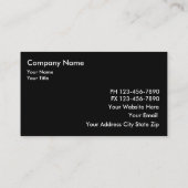 Onroerend goed titel Visitekaartjes (Achterkant)