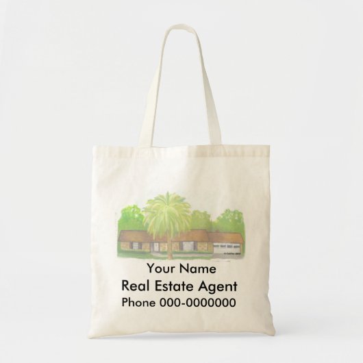 Onroerend goed tote bag (Voorkant)