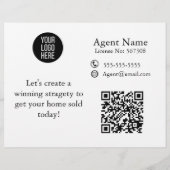 onroerend goed Uw verwijzingen maken van mijn zake Flyer (Achterkant)