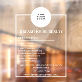  onroerend goed venster stickers (Vel 2)