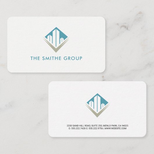 Onroerend goed | Venture Capitalist | Makelaar Visitekaartje (Voorkant / Achterkant)