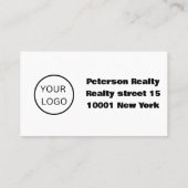 Onroerend goed Verkoper We kopen huizen Visitekaartje (Achterkant)