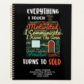 Onroerend goed verkopers huis verkopen Word Art De Planner (Voorkant)