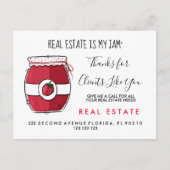 onroerend goed Verwijzing naar Jam Aankondiging (Voorkant)