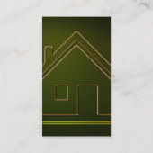 Onroerend goed visitekaartje (Achterkant)