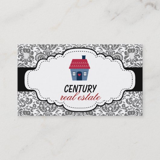 Onroerend goed visitekaartje (Voorkant)