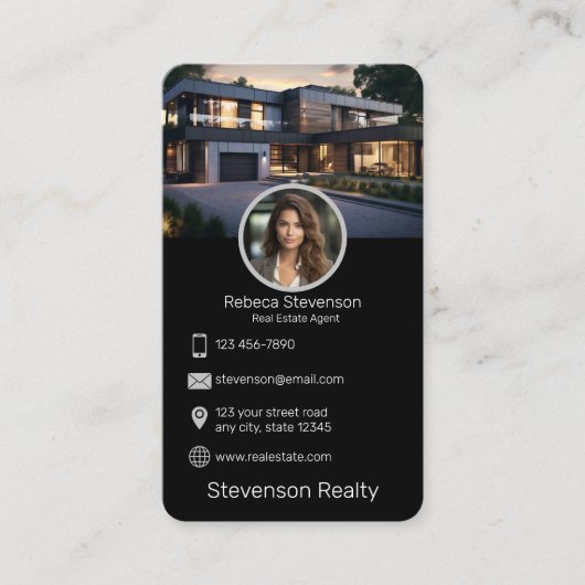 Onroerend goed visitekaartje (Voorkant)