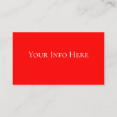 Onroerend goed visitekaartje (Achterkant)