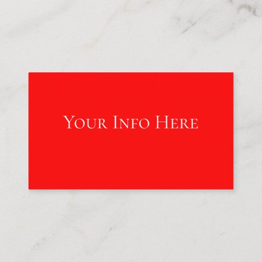 Onroerend goed visitekaartje (Achterkant)