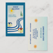 Onroerend goed visitekaartje (Voorkant / Achterkant)