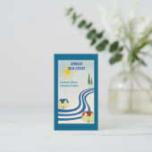 Onroerend goed visitekaartje (Staand voorkant)