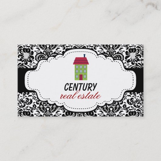 Onroerend goed visitekaartje (Voorkant)