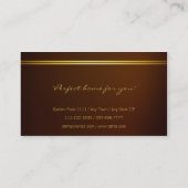 Onroerend goed visitekaartje (Achterkant)