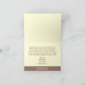 Onroerend goed voor verkoper die je sluit - Bedank Bedankkaart (Binnen)