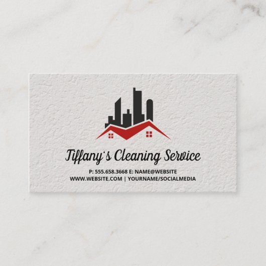 Onroerend goed | Wolkenkrabbers Visitekaartje (Voorkant)