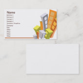 Onroerend goed - zakelijk visitekaartje (Voorkant / Achterkant)