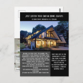 Onroerend goed zojuist aangeboden briefkaart (Voorkant / Achterkant)