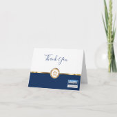 Onroerende goederen Dank u Leeg Bedankkaart (Voorkant)