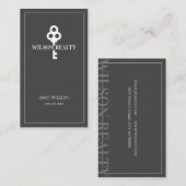 onroerende goederen visitekaartje (Voorkant / Achterkant)