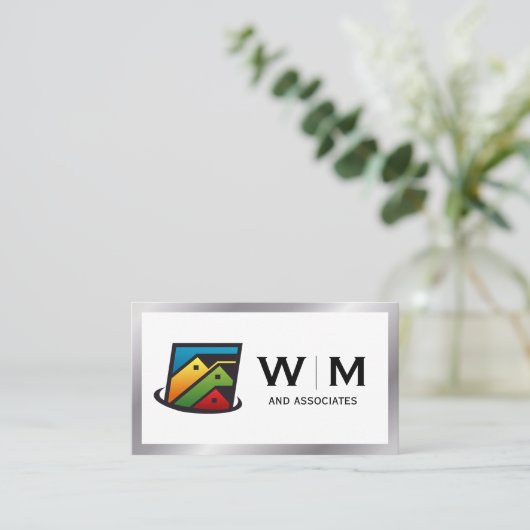 Onroerende Zaken Woningen Visitekaartje (Staand voorkant)