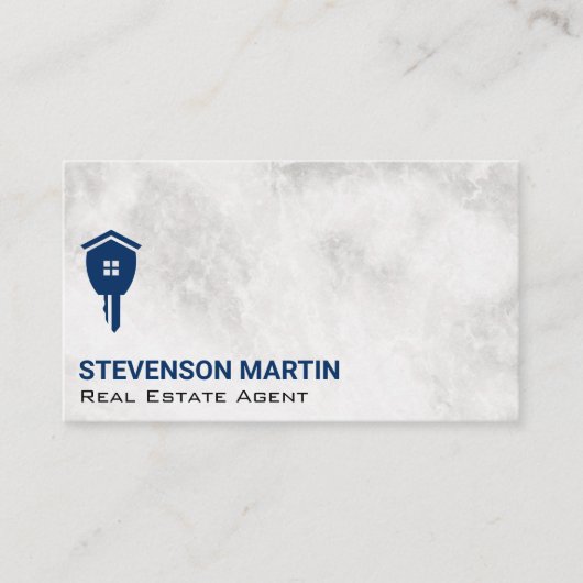 Onroerendgoedcode | Achtergrond marmer Visitekaartje (Voorkant)