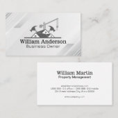 onroerendgoedconstructie | Vastgoedbeheer Visitekaartje (Voorkant / Achterkant)