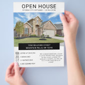 Onroerendgoedinformatie onroerend goed flyer (Hand)