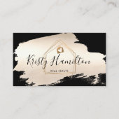 onroerendgoedmakelaardivisie goudstruik visitekaartje (Voorkant)