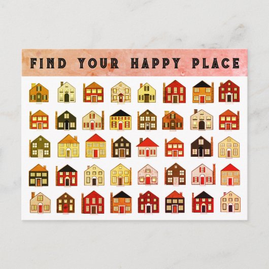 Onroerendgoedmarketing Briefkaart (Voorkant)