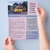 Onroerendgoedmarketing Flyer (Hand)