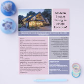 Onroerendgoedmarketing Flyer (Enkel)