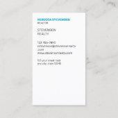 onroerendgoedonderneming visitekaartje (Achterkant)