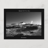 “Onrust” Edwards Air Force Base Briefkaart (Voorkant)