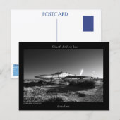 “Onrust” Edwards Air Force Base Briefkaart (Voorkant / Achterkant)
