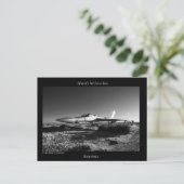 “Onrust” Edwards Air Force Base Briefkaart (Staand voorkant)