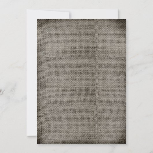 onrustbarende huwelijksuitnodigingen kaart (Achterkant)