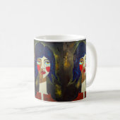 "Onrustig" Koffiemok (Voorkant rechts)