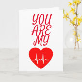 ONS ***1e JUBILEUM*** U R MIJN HARTSLAG Kaart (Gele Bloem)