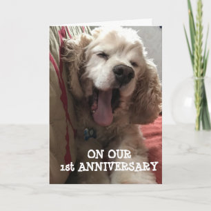 **ONS 1e JUBILEUM* VOL LIEFDE / PLEZIER Kaart