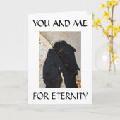 ONS 1e JUBILEUM WENS VOOR MIJN LIEFDE (SCHADUWEN) Kaart (Gele Bloem)