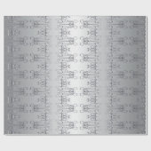 "Ons 25e bruiloft Jubileum" met de hand geschreven Cadeaupapier (Vlak)