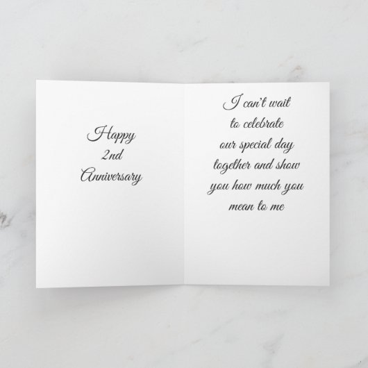 ***ONS 2e JUBILEUM*** "VROUW" JUBILEUM KAART (Binnen)