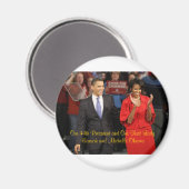 Ons 44e President en Onze First Lady Magneet (Voorkant / Achterkant)
