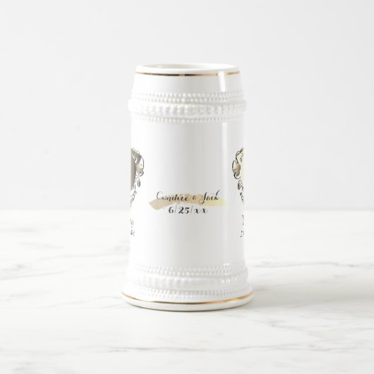 Ons 8e 'Bronze Wedding'-Jubileum Bierpul (Center)