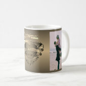 "Ons 8e Jubileum uit de Bronze Wedding"+Foto+Heart Koffiemok (Voorkant rechts)