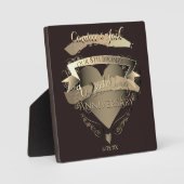 "Ons 8e Jubileum uit de Bronze Wedding" Fotoplaat (Voorkant)